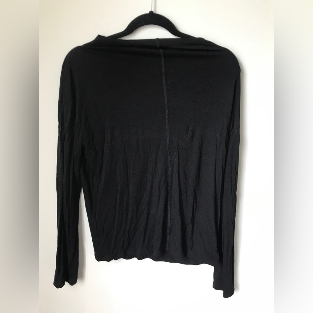 VINCE Drop Shoulder Boatneck Top - Picture 5 of 5